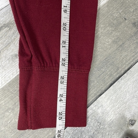 STATE of Mine maroon long sleeve tee with gold lettering. Thankful. Size‎ medium - Picture 8 of 9